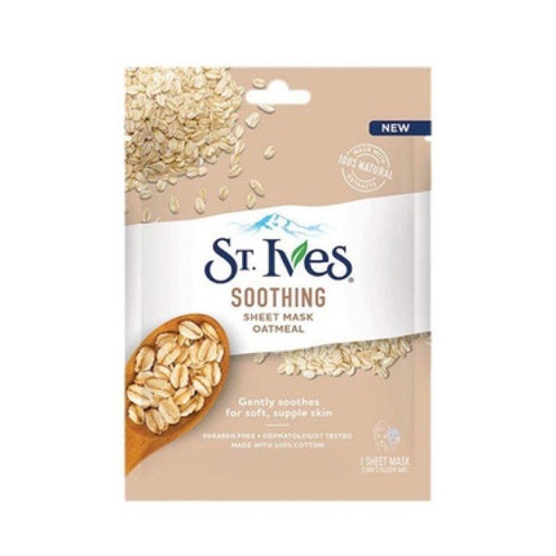 St Ives Sheet Mask Soothing Oatmeal - 23ml