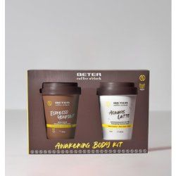 Beter Coffee O'clock Body Care Set 2-Piece Shower Set with Coffee Scented Body