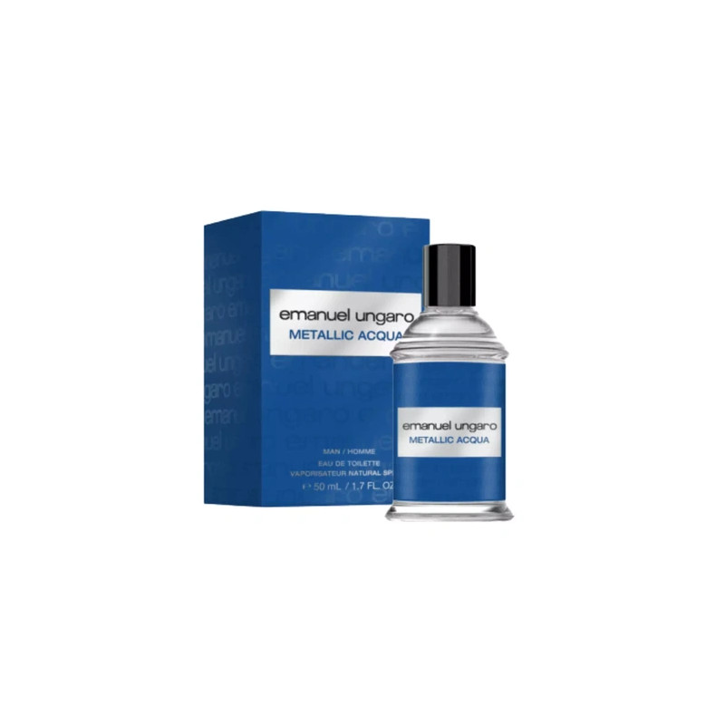 Emanuel Ungaro Metallic Acqua Men Eau De Toilette Men's Aftershave Spray