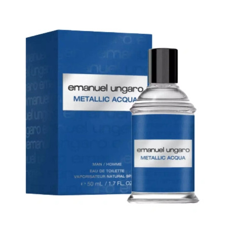 Emanuel Ungaro Metallic Acqua Men Eau De Toilette Men's Aftershave Spray