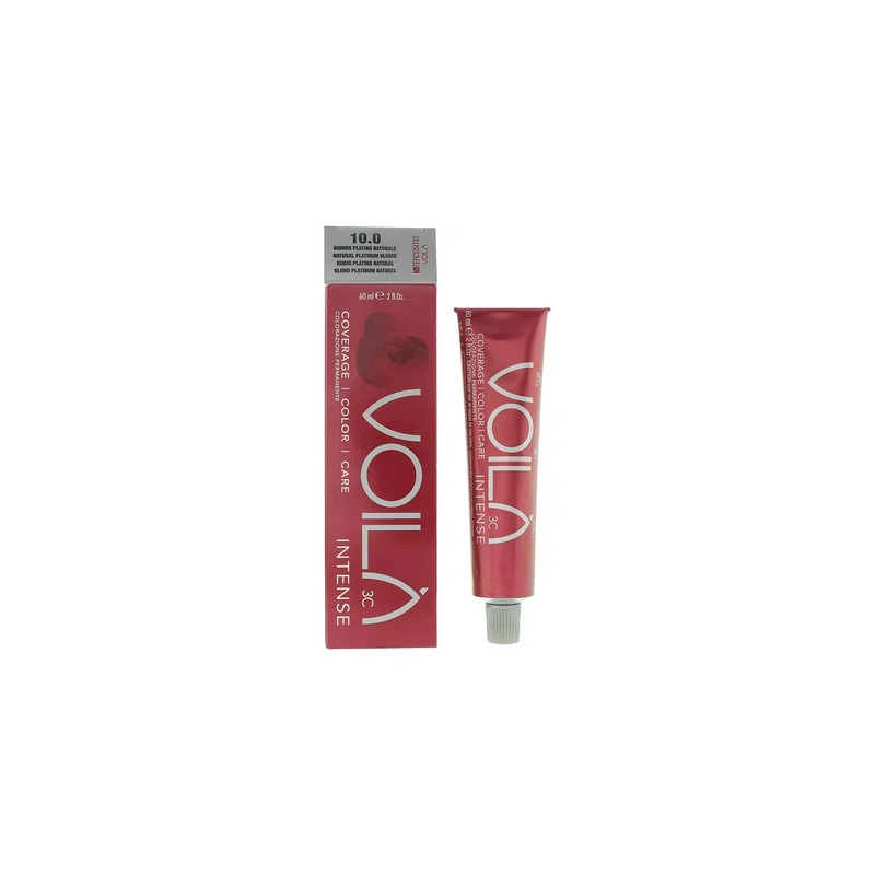 Intercosmo Voila 3c Intense 10.0 Natural Platinum Blonde Hair Colour