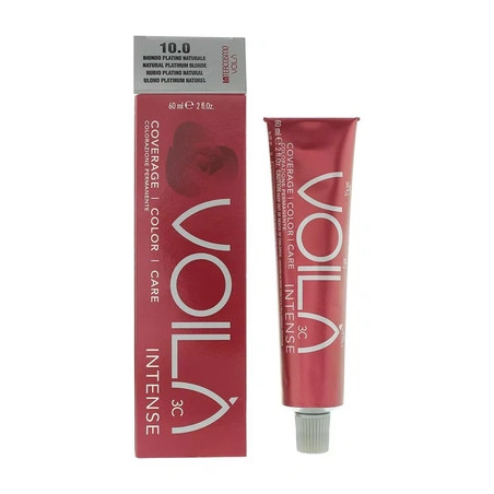 Intercosmo Voila 3c Intense 10.0 Natural Platinum Blonde Hair Colour
