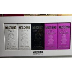 Moschino Toy Miniature Collection Unisex 5 Piece Splash Gift Set - New in Box