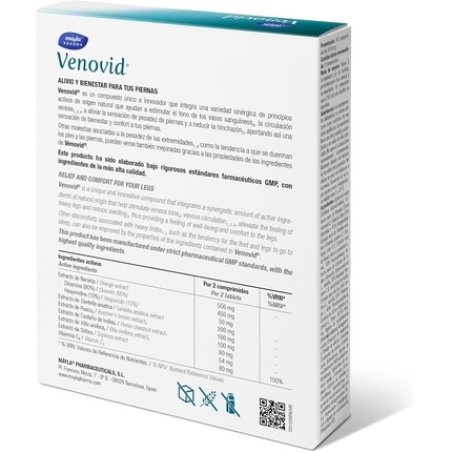 Venovid Tablets with Diosmin, Hesperidin, and Centella Asiatica
