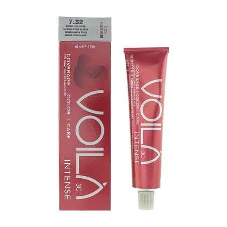 Intercosmo Voila 3c Intense 7.32 Medium Beige Blonde Hair Colour