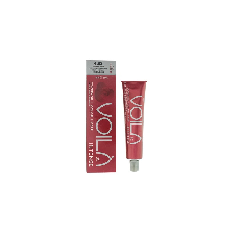 Intercosmo Voila 3c Intense 4.62 Medium Burgundy Brown Hair Colour