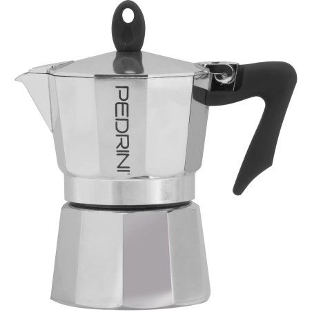 Pedrini 9083-3 machine à café manuelle Cafetière à moka Aluminium