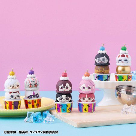 Dandadan pack 6 trading figures Tsumichen Stack up & Change 8 cm (with gift)