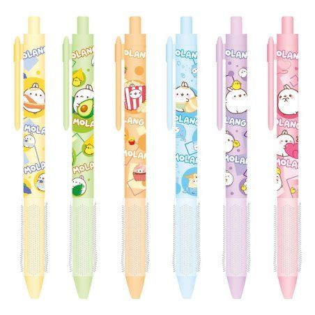 Molang présentoir stylos à bille à encre gel Premium (24)