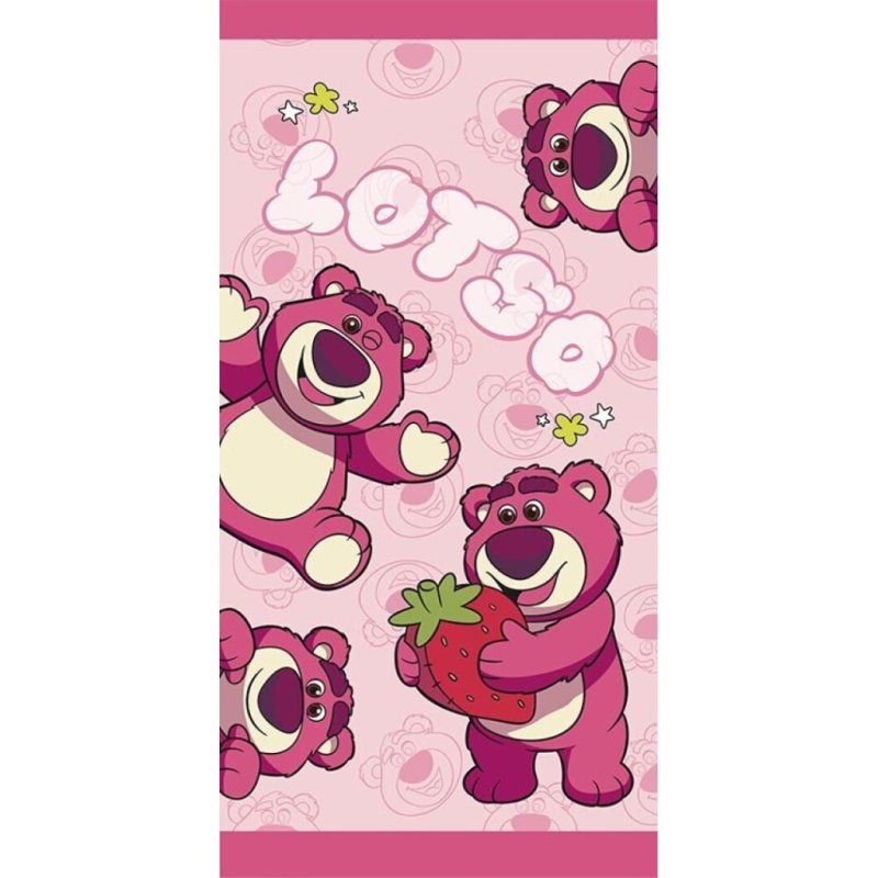 TOY STORY - Lotso - Serviette de Plage 70x140cm