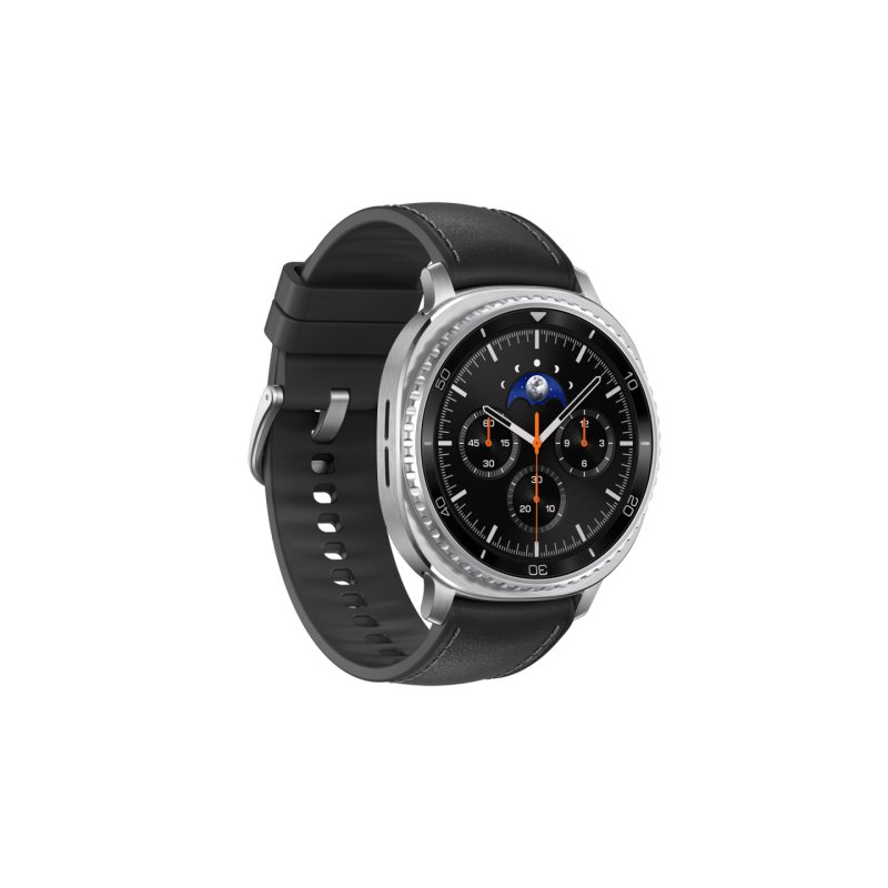 Samsung Galaxy Watch 8 Classic 3.3 cm (1.3") AMOLED 46 mm Digital 438 x 438 pixels Touchscreen 4G Silver Wi-Fi GPS