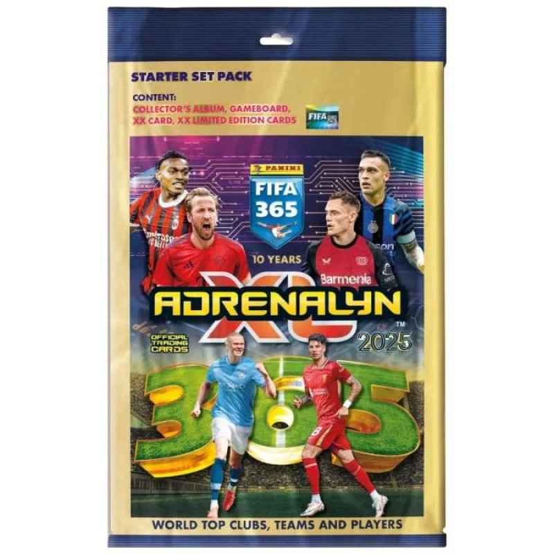 FIFA 365 Adrenalyn XL 2025 Trading Cards cartes à collectionner Starter Pack *ALLEMAND*