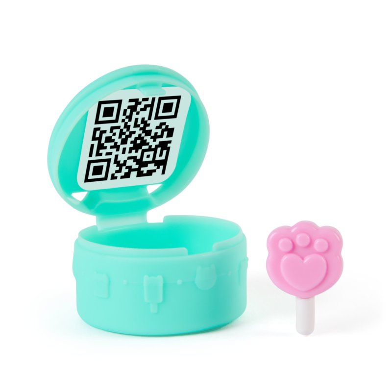 Gabby's Dollhouse : The Movie, Cakey Cat's Sweet Treat Balcony with Toy Figure & Dollhouse Accessories, Kids Toys for