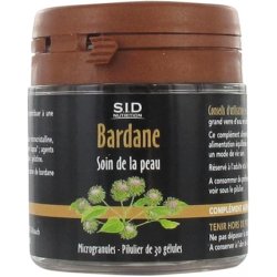 Sid Nutrition Skin Care Burdock 30 Capsules