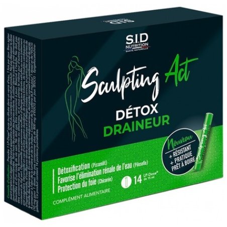 Sid Nutrition Sculpting Act Detox Drainage Dietary Supplement 14 Doses