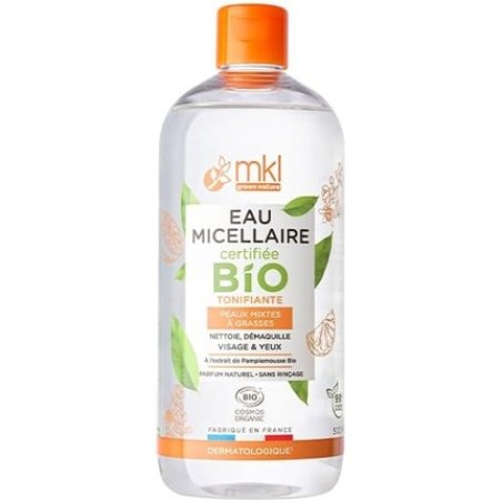 Mkl Green Nature Organic Toning Micellar Water 500ml for Combination to Oily Skin