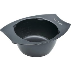 Comair Antislip Colouring Bowl with Scale 300ml Black