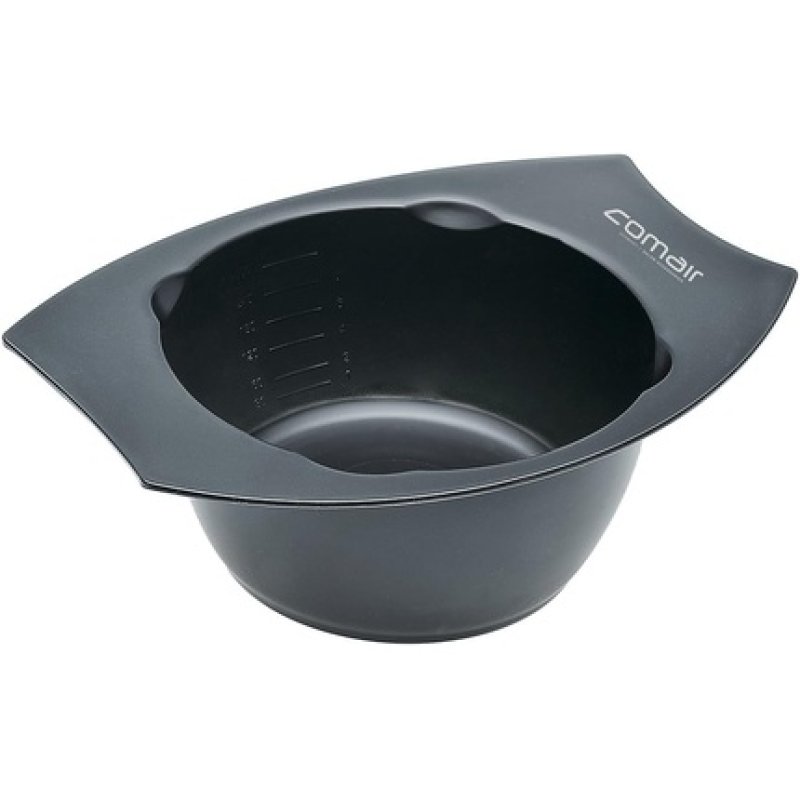 Comair Antislip Colouring Bowl with Scale 300ml Black