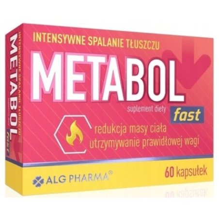 Alg Pharma Metabol Fast 60 Capsules