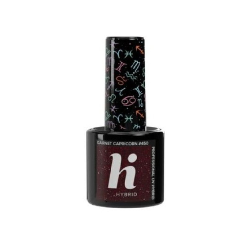 Hi Hybrid Zodiac Hybrid Nail Polish No. 450 Garnet Capricorn 5ml