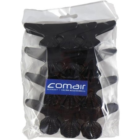 Comair Fashion Hair Clips 12 Pieces Black