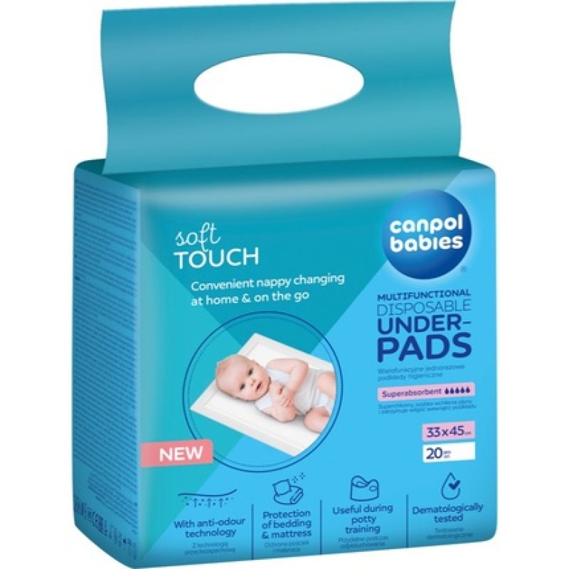 Canpol babies Disposable Underpads 33x45 cm 20 pcs