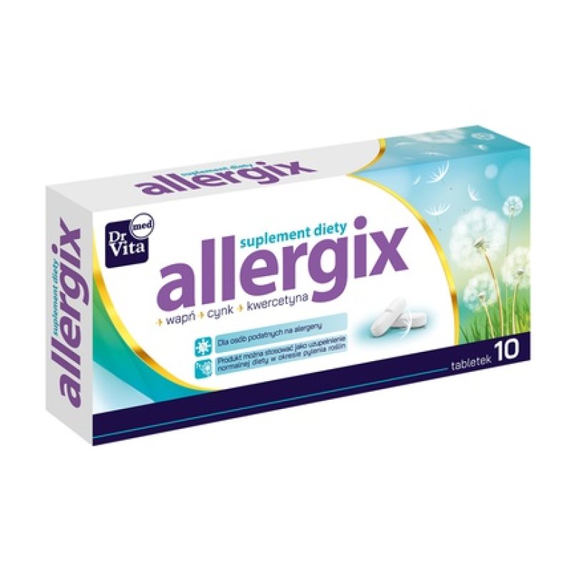 Dr Vita Allergix Dietary Supplement 10 Tablets