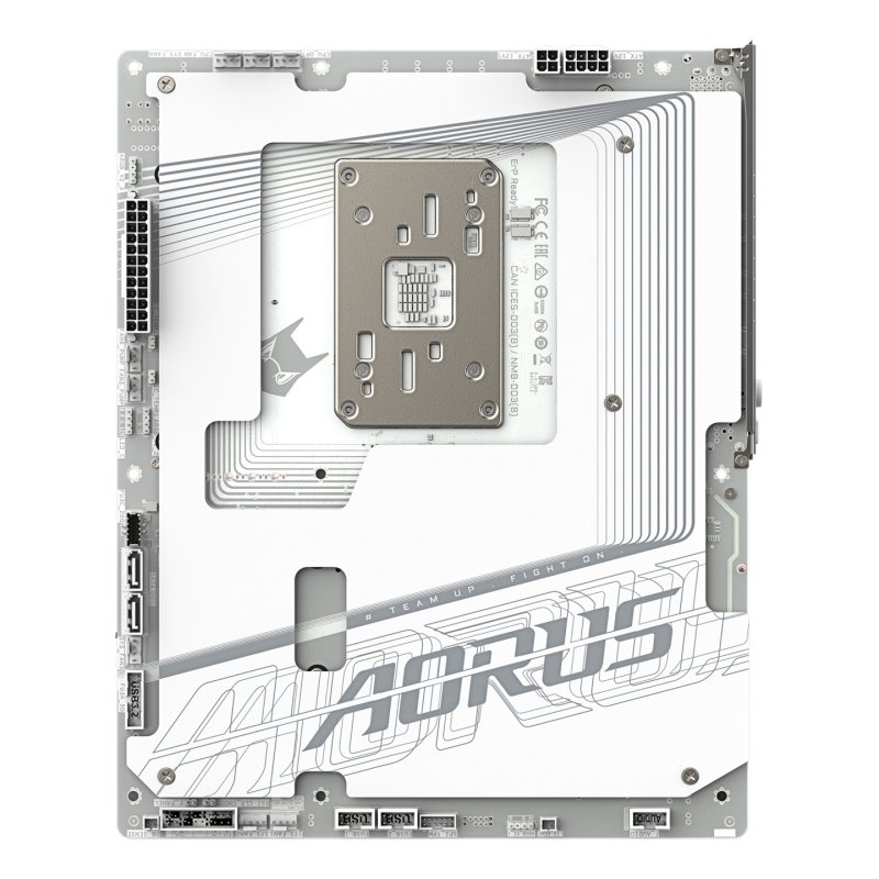 GIGABYTE B850 AORUS STEALTH ICE Carte Mère – Processeurs AMD Ryzen série 9000, VRM numérique 14 2 2 phases,
