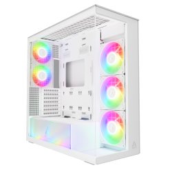 Xtender (weiß, Tempered Glass x 2 (klar))