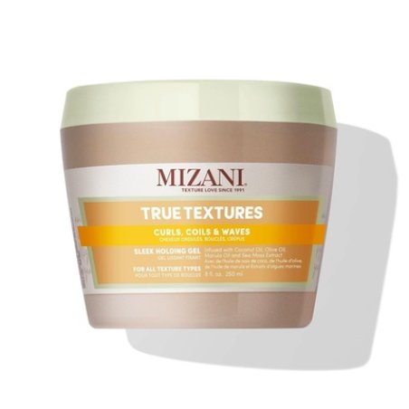 Mizani True Textures Sleek Holding Gel Firm Hold Hair Gel Flexible Flake