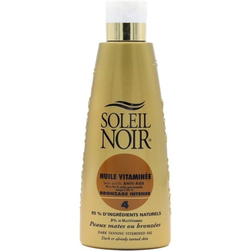 Soleil Noir Vitamin Oil for Intense Tan 150ml