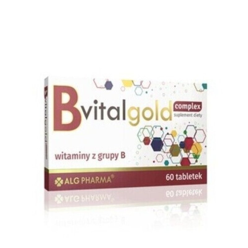 Alg Pharma B Vitalgold Complex 60 Tablets