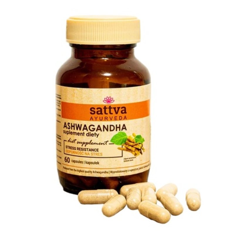 Sattva Ashwagandha Dietary Supplement 60 Capsules