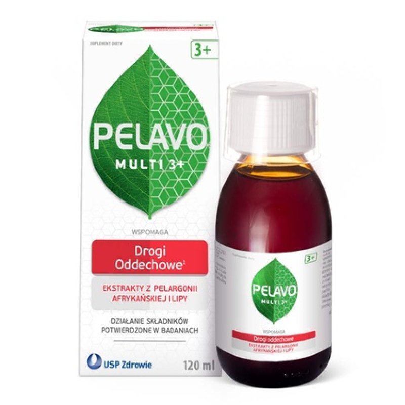 Pelavo Multi 3 Respiratory Tract Cold And Flu 120 Ml