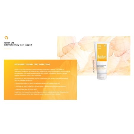 ILADIAN URO Intimate Wash Gel 180ml 6oz with Moisturizing Potential Tara Tree