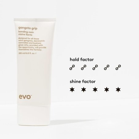 Evo Gangsta Grip Bonding Resin Strong Hold Styling Gel Adds Shine