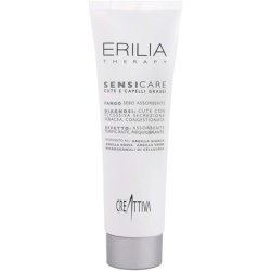 Erilia Sensicare Sebum-Absorbing Mud 300ml Scalp Rebalancing Treatment