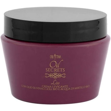 Creattiva Oil Secrets Liss Smoothing Cream 250ml Anti Frizz Mask