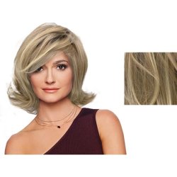 Hairdo Dream Bob Light Blonde Wig with Brown Roots