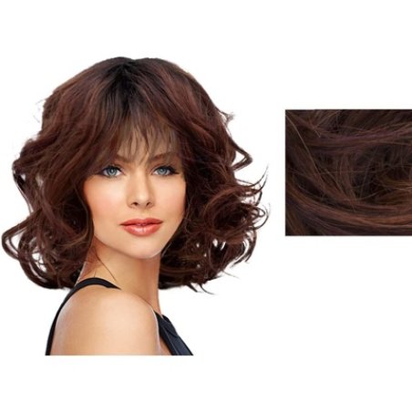 Hairdo On The Edge Mahogany Brown Wig