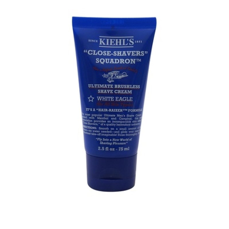 Kiehl's Ultimate Brushless Shave Cream for Men White Eagle 6 Ounce