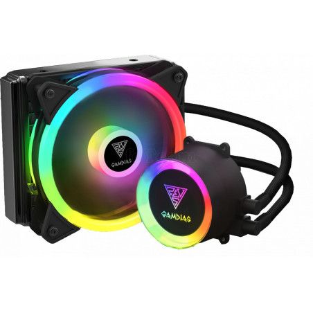 Kit Watercooling Gamdias Chione E2-120 Lite aRGB (Noir)