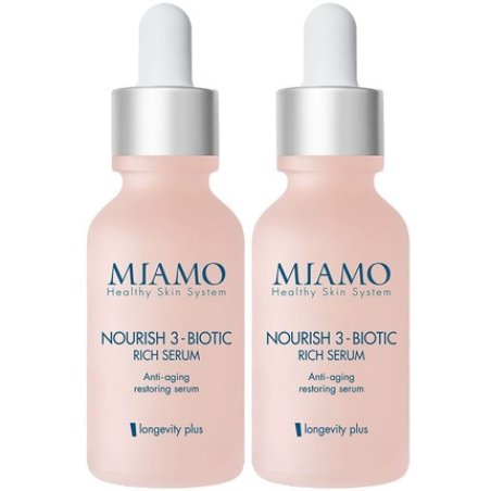 Miamo Nourish 3-Biotic Rich Serum Longevity Plus Set Of 2 30 Ml