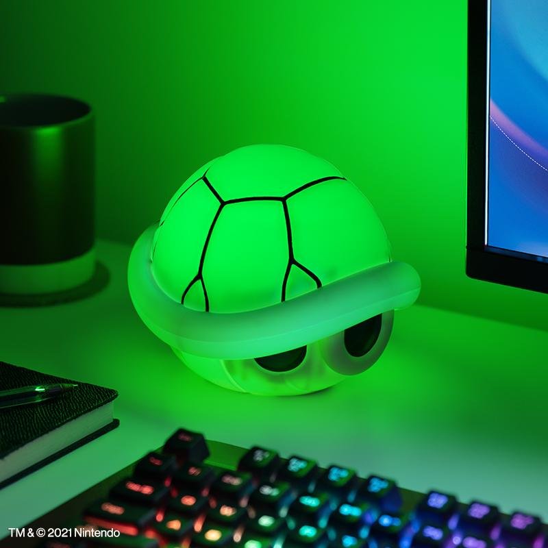 Lampe Nintendo Super Mario Bros - Green shell