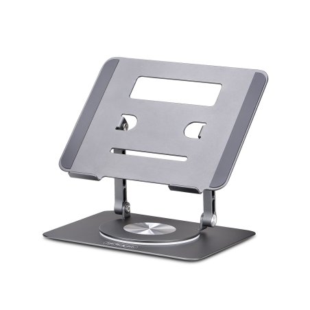 LAPTOP STAND/RISER FOR DESK - - COMPUTER STAND W/360 SWIVEL BASE