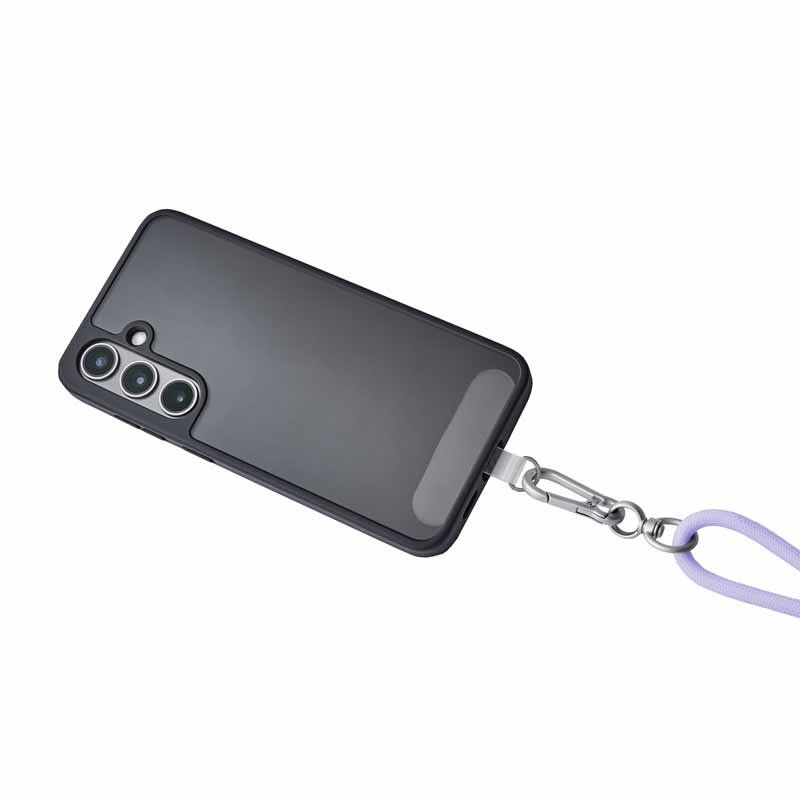 Intenso® Cell Phone Charging Lanyard - purple
