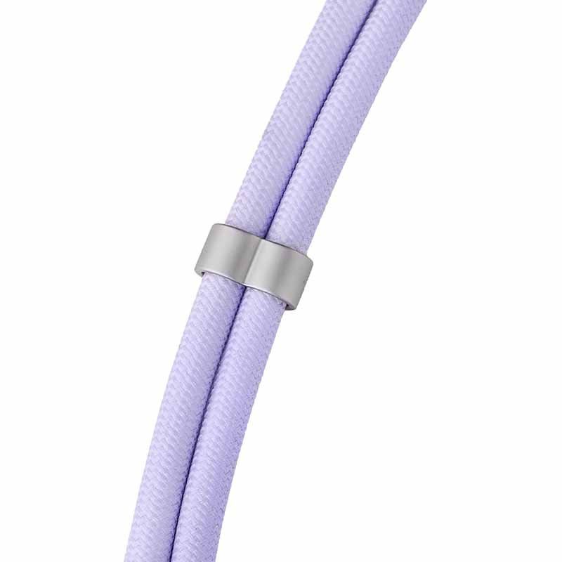Intenso Lanière de Charge USB-C – Collier Câble pour Smartphone, Charge Rapide 60W, Longueur Réglable, 1,65 m
