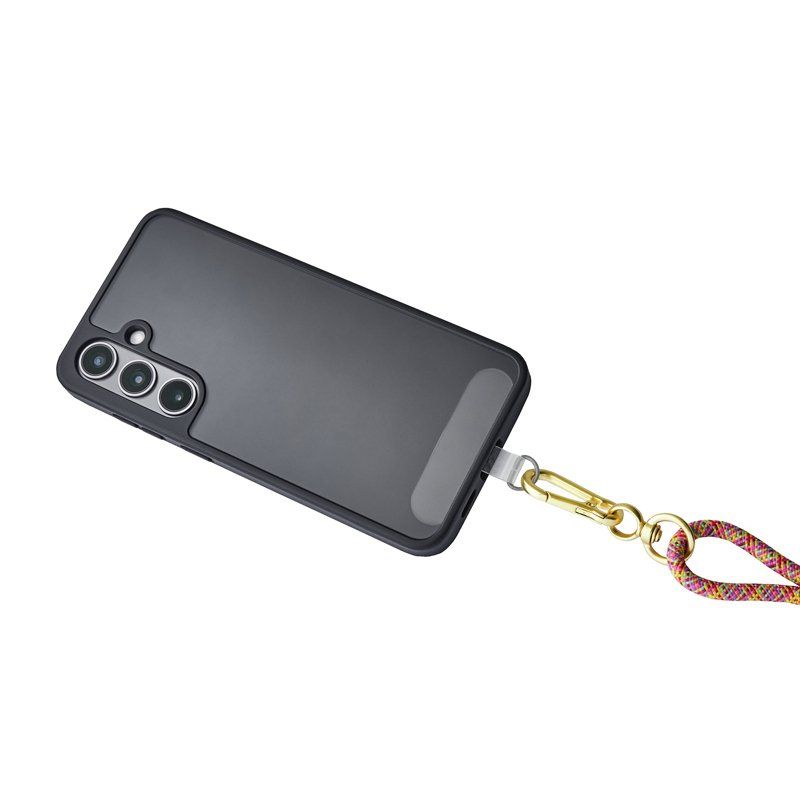 Intenso USB-C Charging Lanyard – Phone Necklace Cable, 60W Fast Charging, Adjustable Length, 1.65 m Nylon, USB-C to