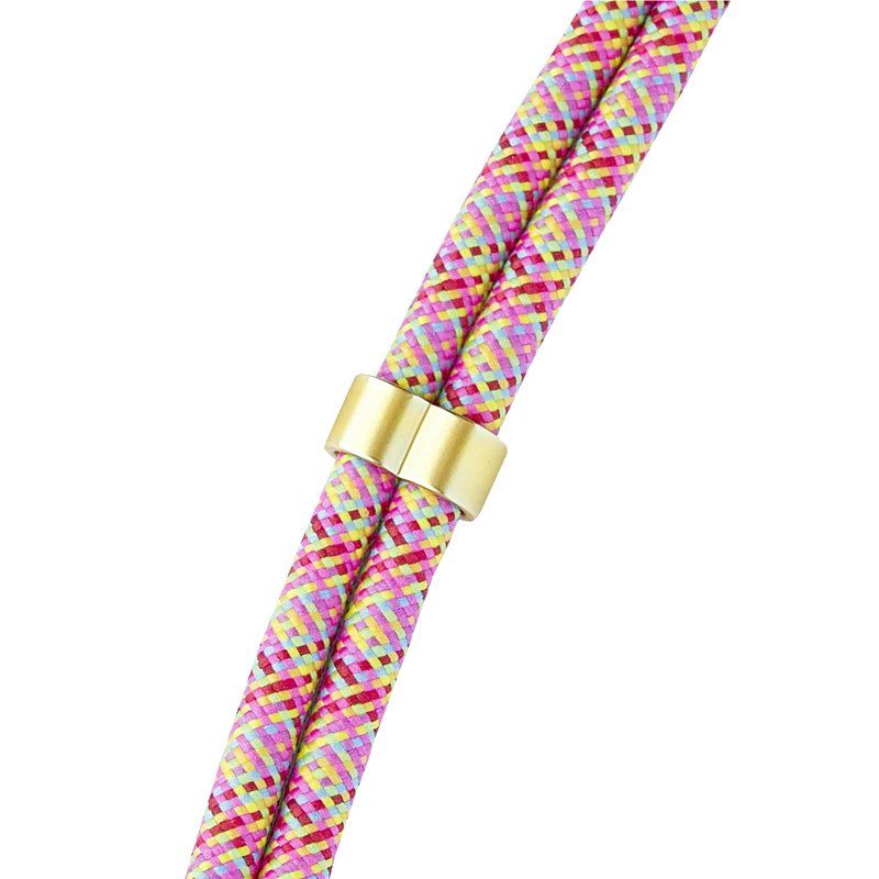 Intenso® Cell Phone Charging Lanyard - neon mix