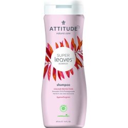 ATTITUDE Super Leaves Color Protection Shampoo 473ml - Vegan Shampoo without Silicones, Sulfates, and Parabens - Gentle